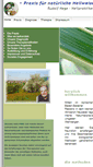 Mobile Screenshot of heilpraxis-hege.de